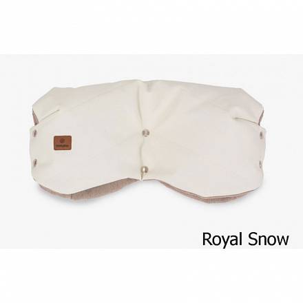 Муфта для рук на коляску, цвет – royal snow 